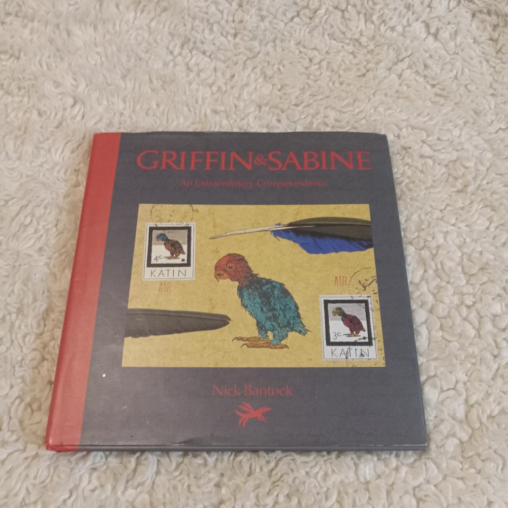 Griffin & Sabine Hardcover Book by - Red and Blue Cover